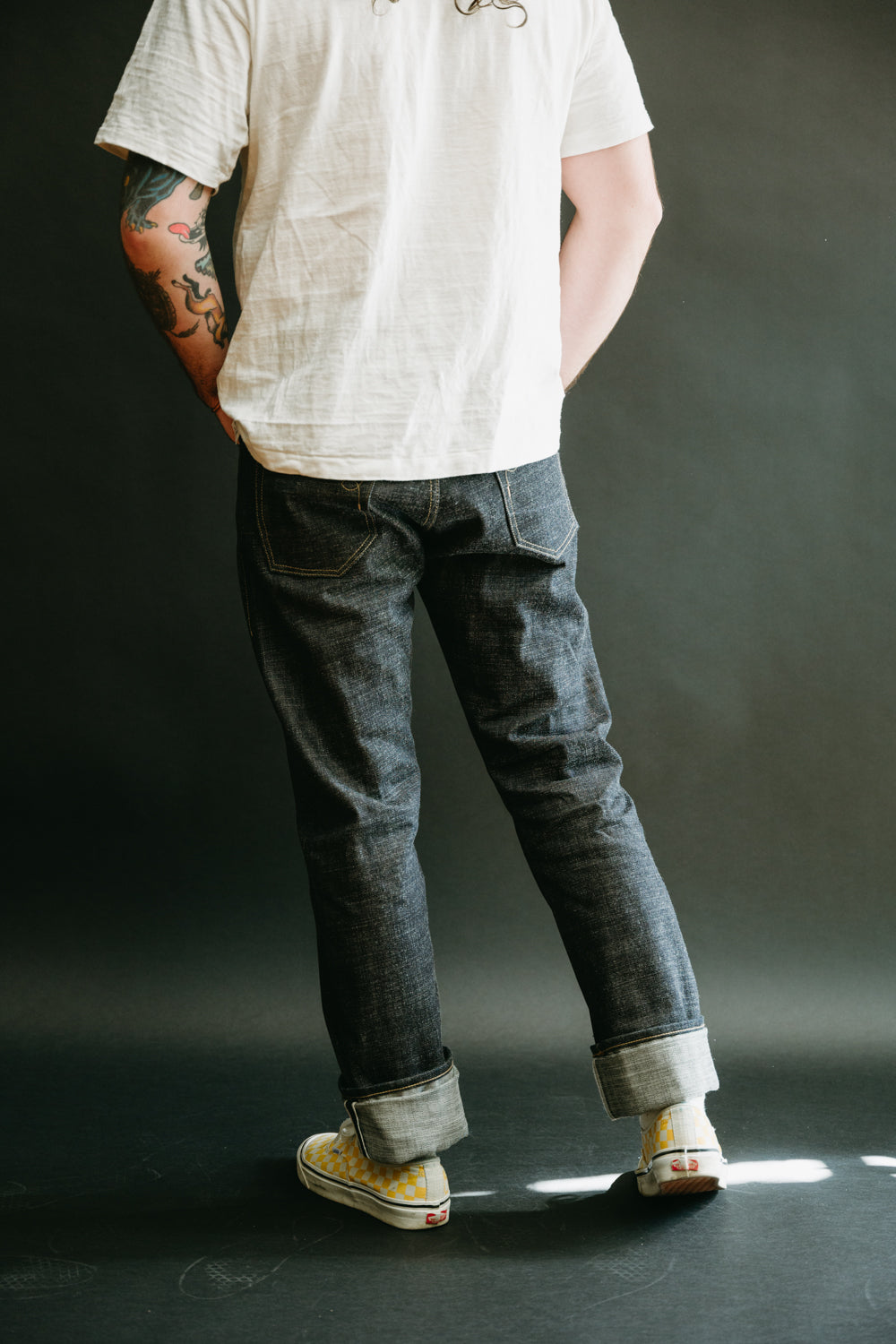 13.5oz - Cryptic Indigo Denim - Stanton Fit