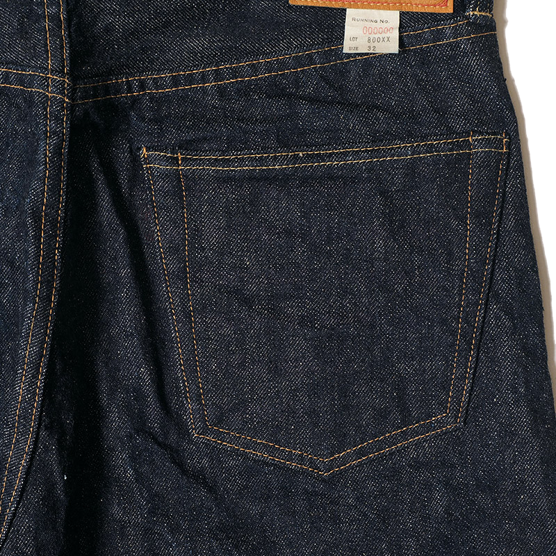 Lot 800XX - 14.5oz Standard Fit Jean - One Rinse