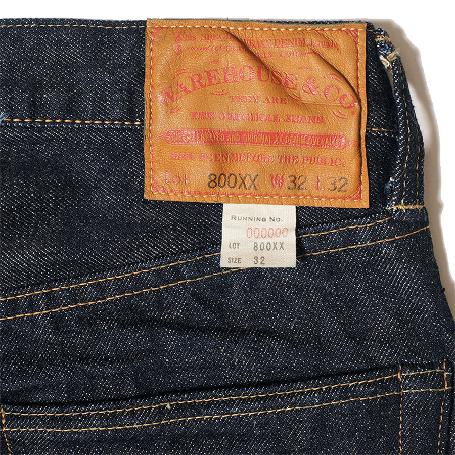 Lot 800XX - 14.5oz Standard Fit Jean - One Rinse