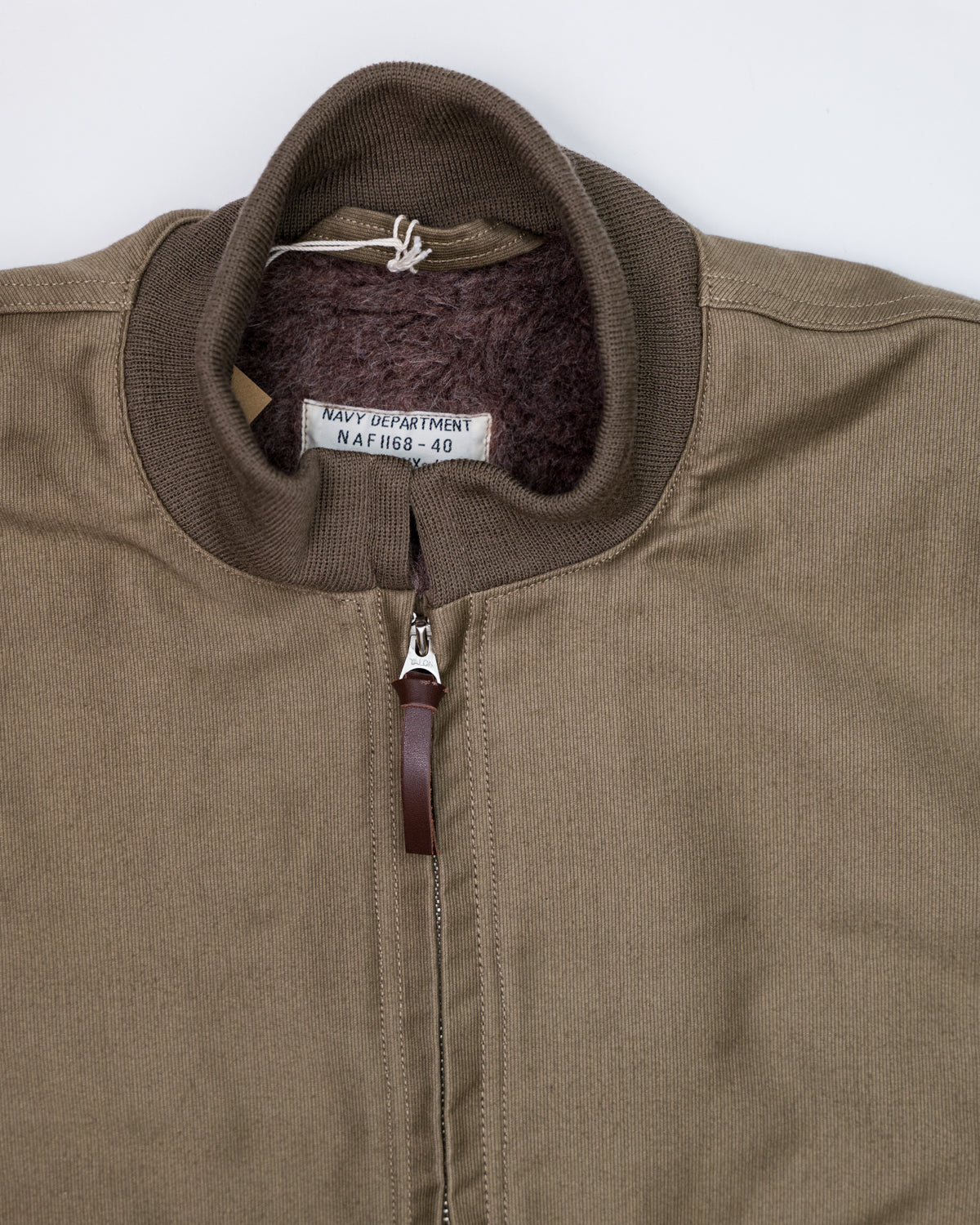 Lot 2180 - NAF 1168 Aviator & Ground Crew Jacket - Khaki