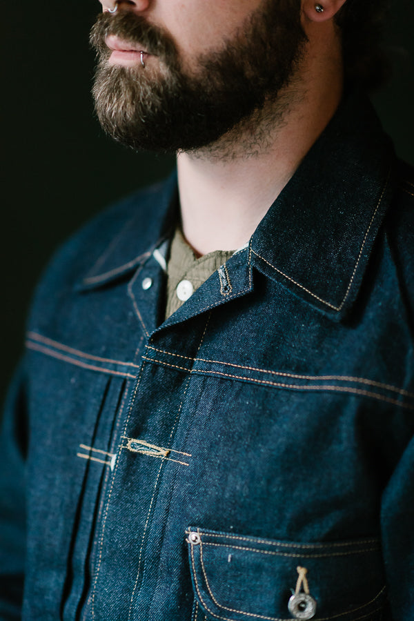 Lot 2010 - Cowboy Jacket (WWII Model) - Indigo | Dant