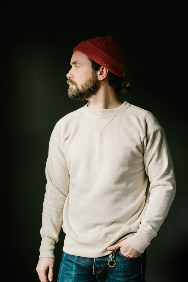 Lot 404 - Freedom Sleeve Sweatshirt - Oatmeal