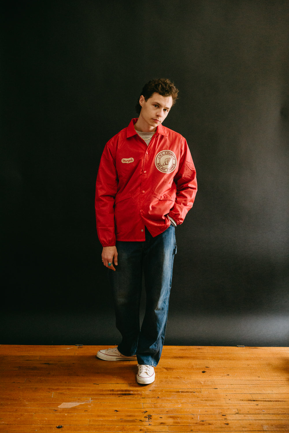 Lot 2170 - Coach Jacket Morris Hills - Red