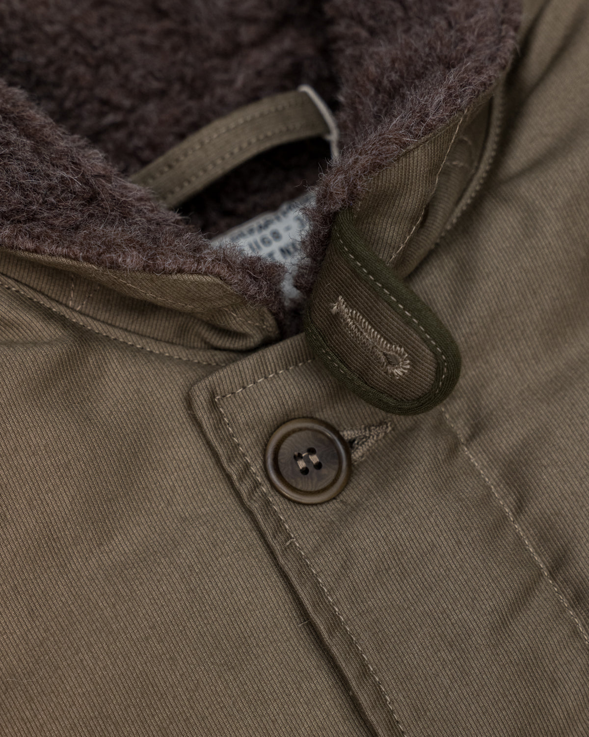 Lot 2181 - NAF1168 N-1 Winter Jacket - Khaki