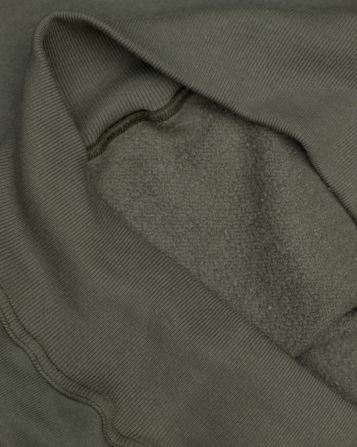 Lot 401 - Loopwheel Sweatshirt - OD Green