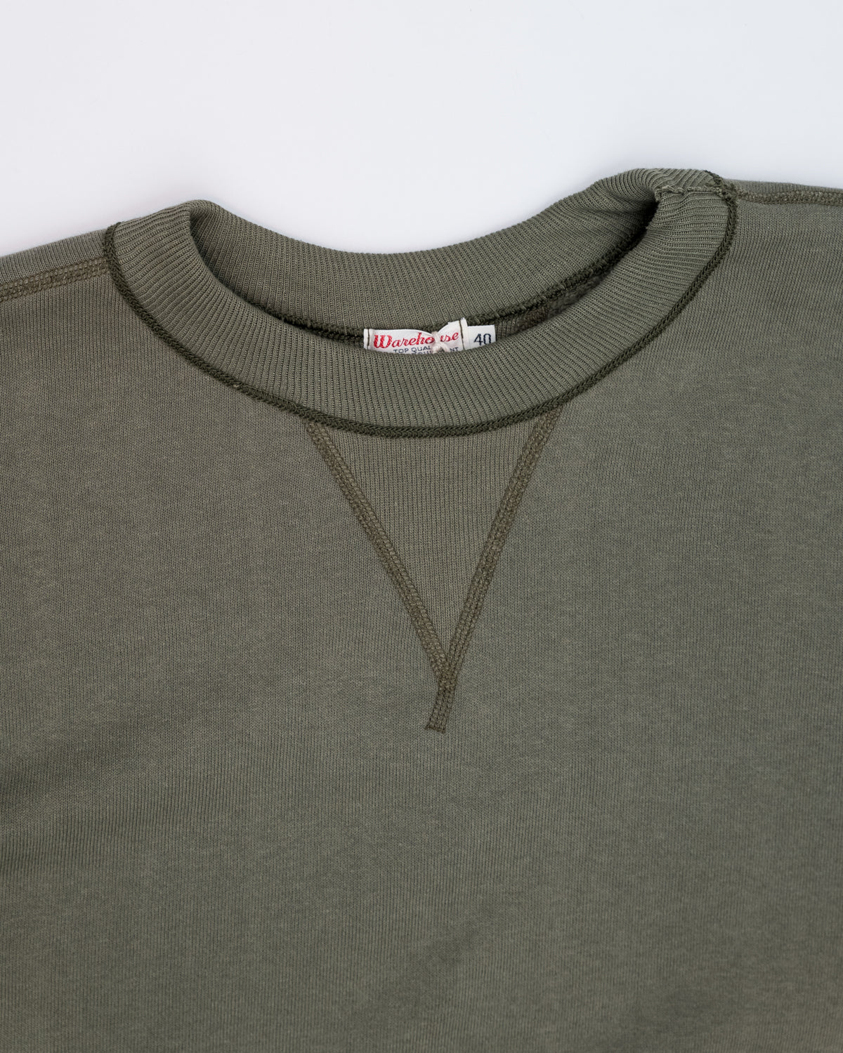 Lot 401 - Loopwheel Sweatshirt - OD Green