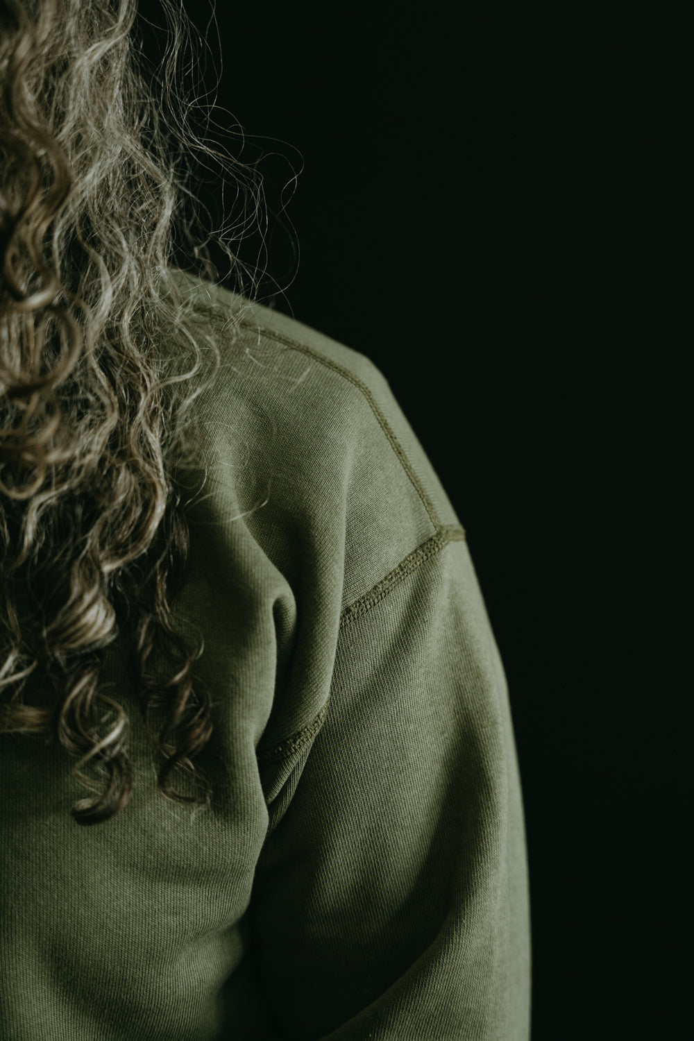 Lot 401 - Loopwheel Sweatshirt - OD Green